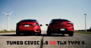 Acura TLX Type S vs. Tuning Honda Civic 310x165 Video: Acura TLX Type S vs. Tuning Honda Civic!