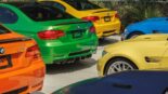 Video: Colorful collection - 9 x BMW M3 (E92)!