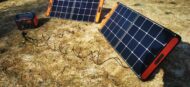 Jackery Solargenerator 1000 SolarSaga 100W Solarpanels Test 3 190x87