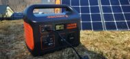 Jackery Solargenerator 1000 SolarSaga 100W Solarpanels Test 5 190x87