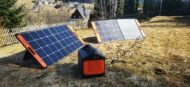 Jackery Solargenerator 1000 SolarSaga 100W Solarpanels Test 9 190x87