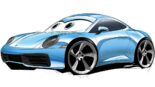 Sally Porsche Pixar Charakter Carrera Nachbau Tuning 4 155x87