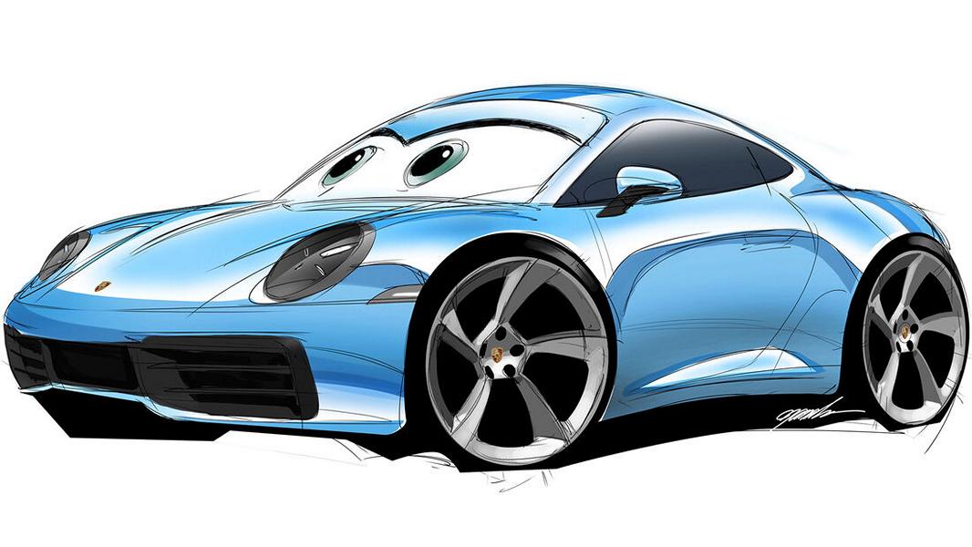 Sally Porsche Pixar Charakter Carrera Nachbau Tuning 4