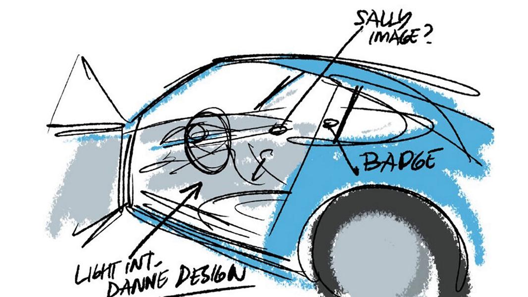 Sally Porsche Pixar Charakter Carrera Nachbau Tuning 8