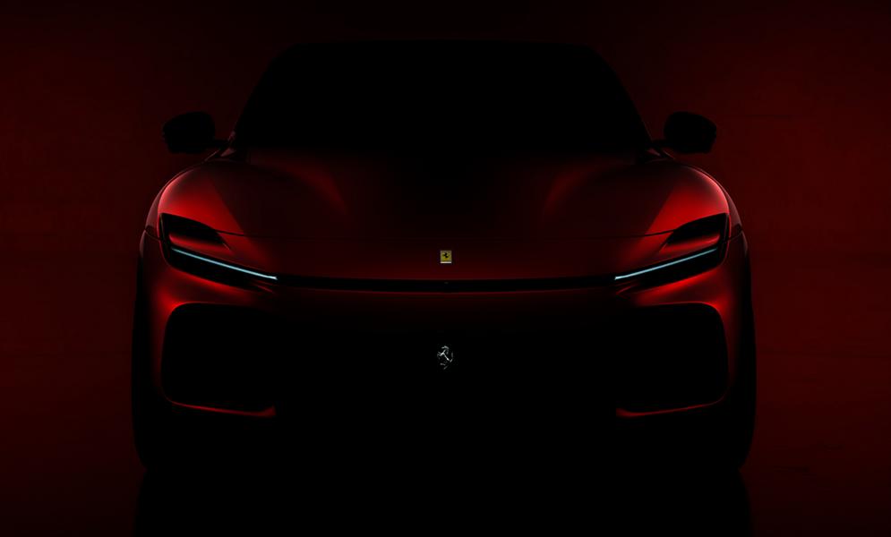 Teaser: Ferrari zeigt erstes Purosangue Foto!