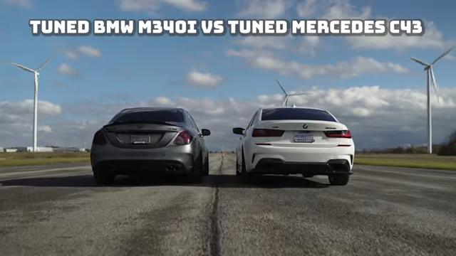 Video: Tuning Mercedes C43 AMG vs. Tuning BMW M340i!