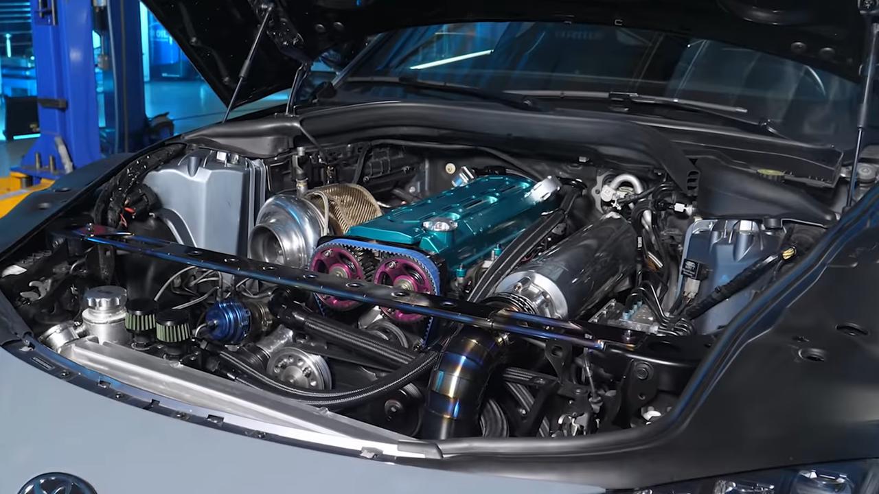 2020 Toyota Supra A90 2JZ Sechszylinder Swap Tuning Motortausch 16