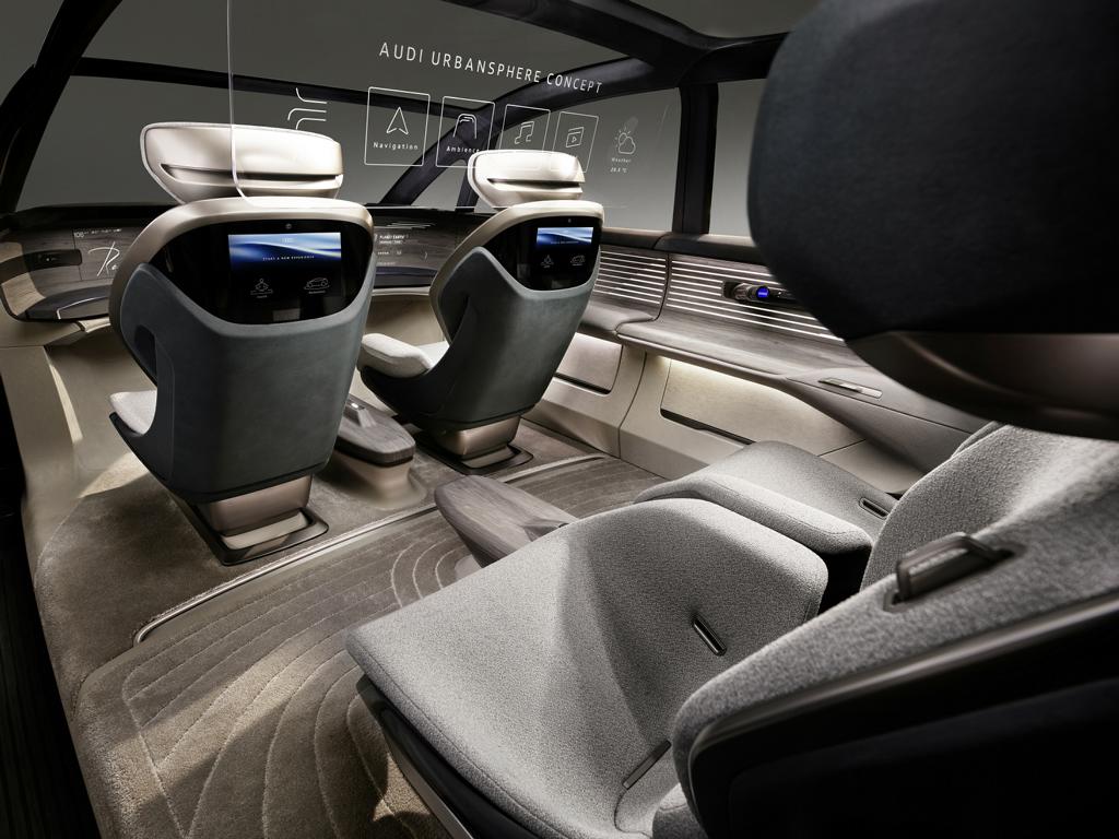 Audi urbansphere concept: E-Crossover-Van!