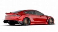 Extremes Tesla Model S Widebody Kit SEMA 2022 Competition Carbon 5 190x107