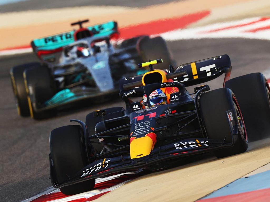 Formel 1 Rennwagen Rennstrecke 2022