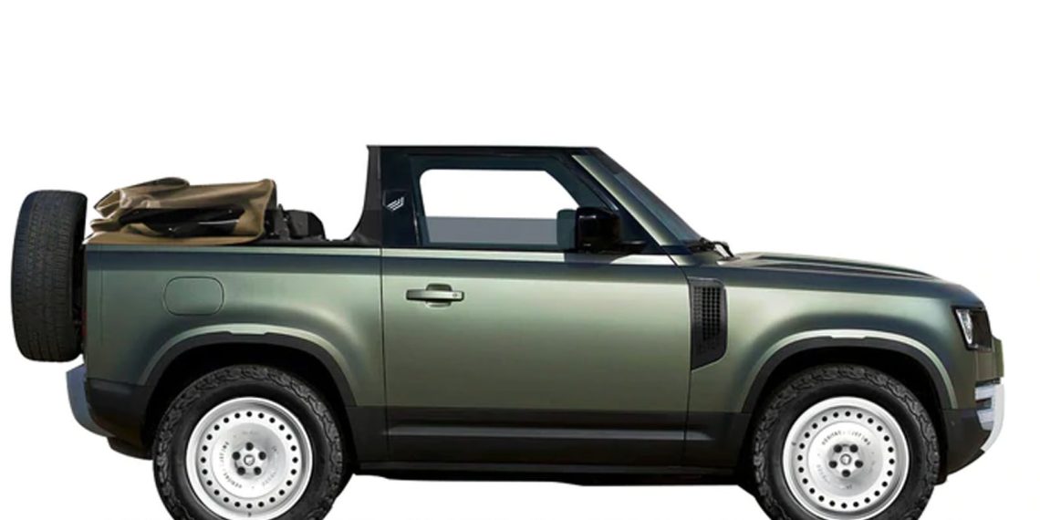 Aufgeschnitten: Land Rover Defender Cabriolet!