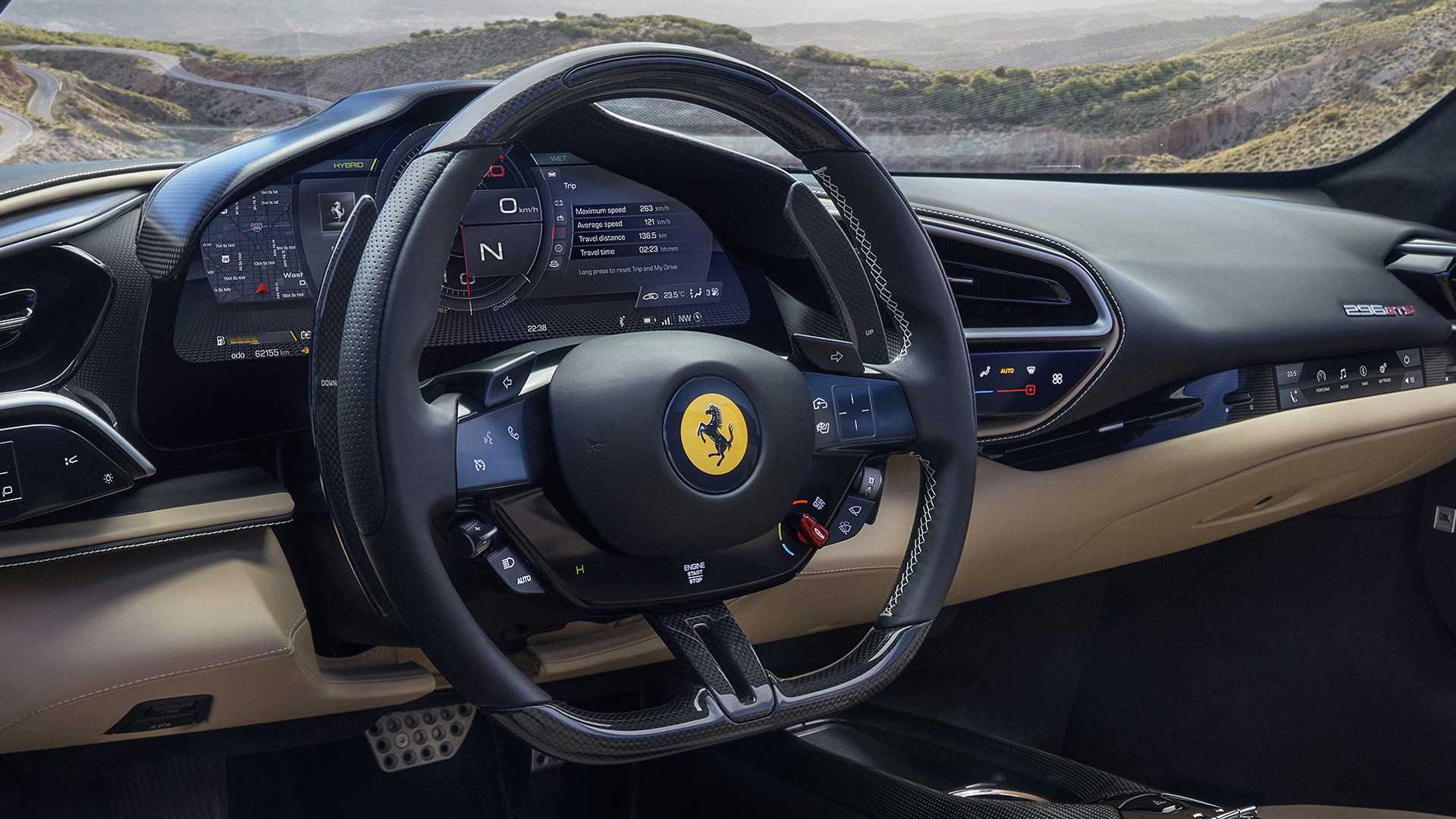 Hybrid Spider Ferrari 296 GTS 2022 7