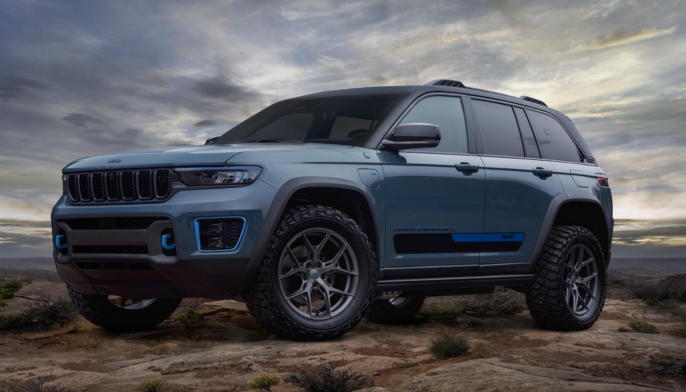 Jeep® Grand Cherokee Trailhawk PHEV Concept Front 2