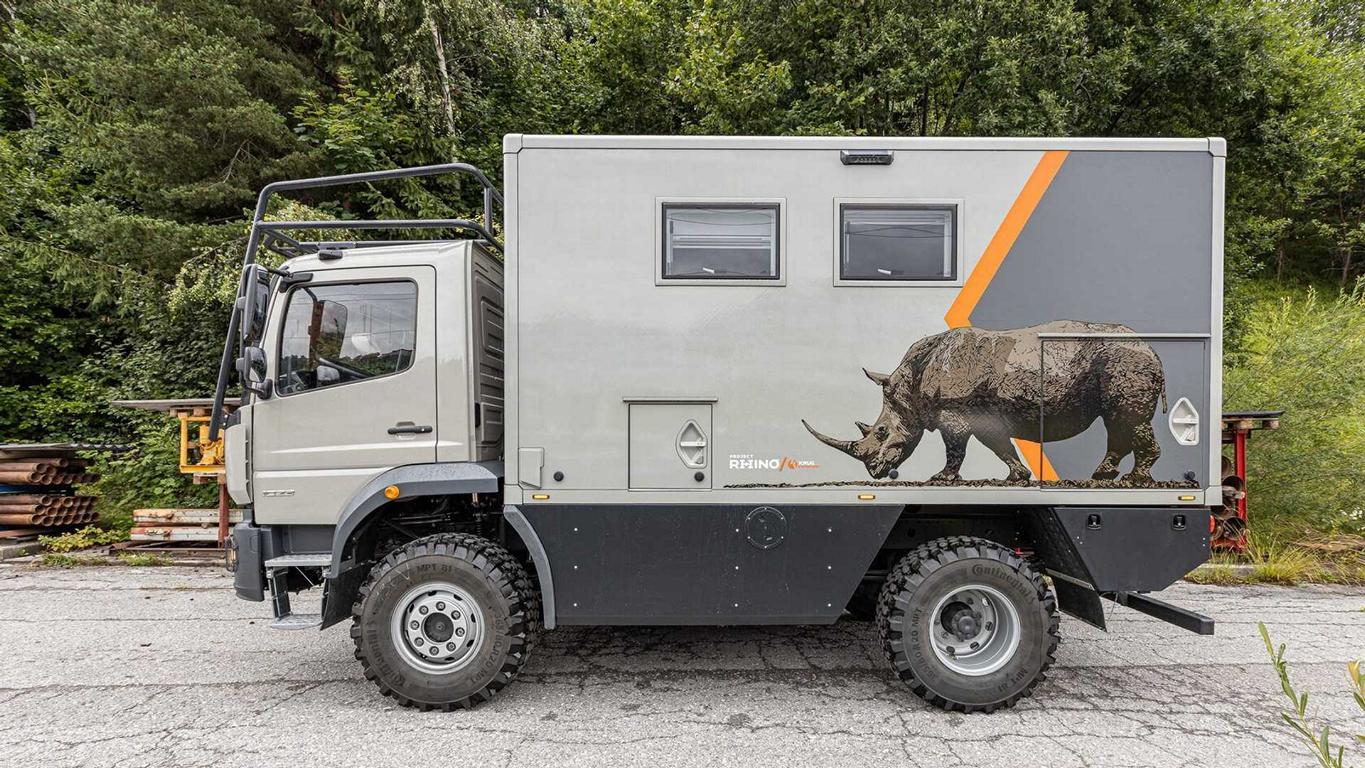 Project Rhino Camper Mercedes Atego 1023 6
