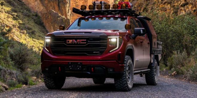2022 GMC Sierra 1500 AT4X Ultimate Overland Vehicle