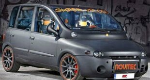 Widebody Fiat Multipla with Corvette V8 and 1.294 hp!