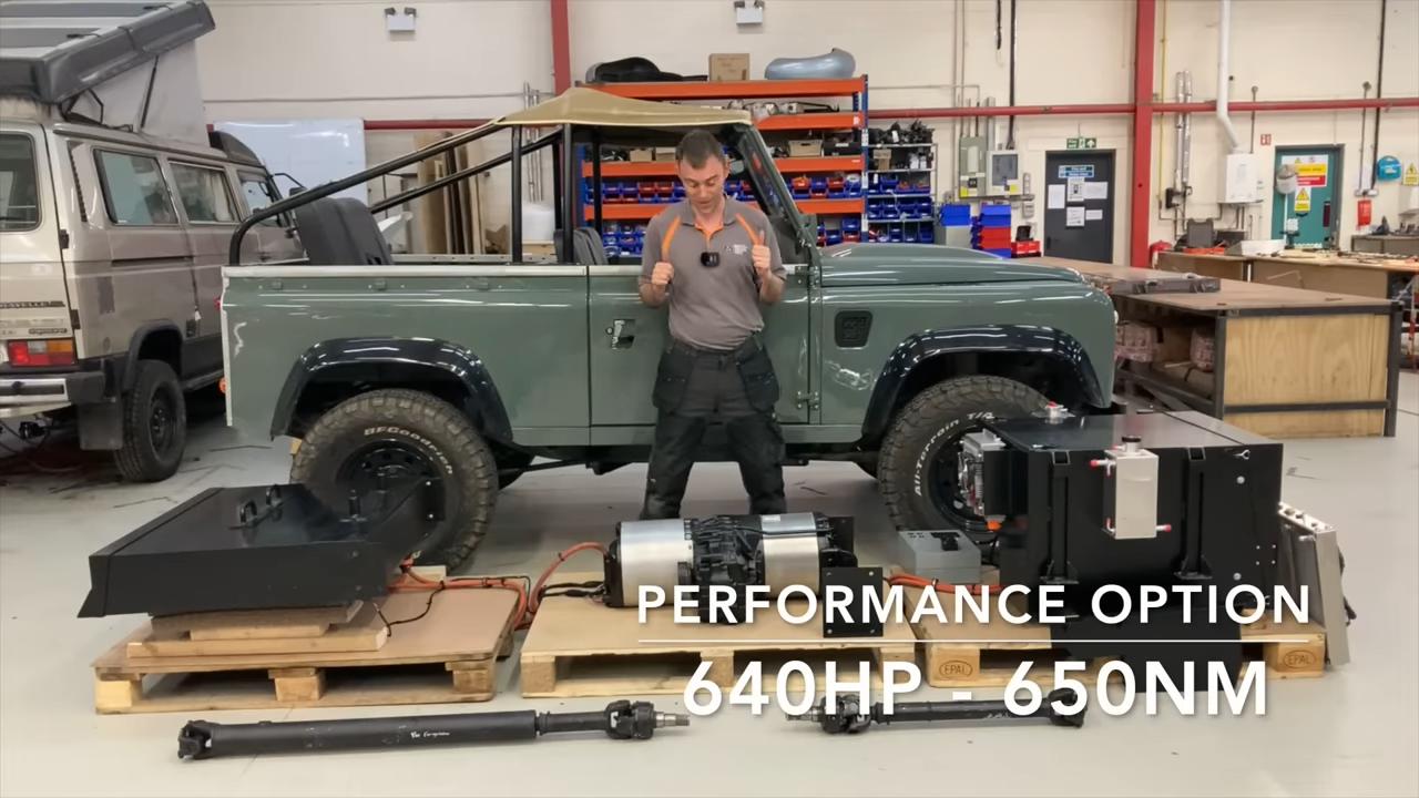 Video: Land Rover Defender Electric Conversion Kit!