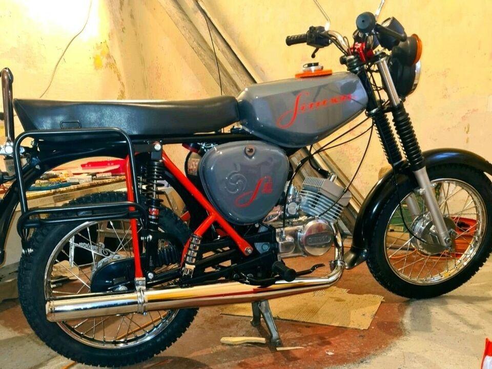 SIMSON simson-s50-n-s51-85ccm-ddr-papiere-pz-tuning-jw Used - the parking  motorcycles