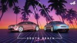 Neues South Beach Colorway Paket für die Alpine A110: Hommage an Miami