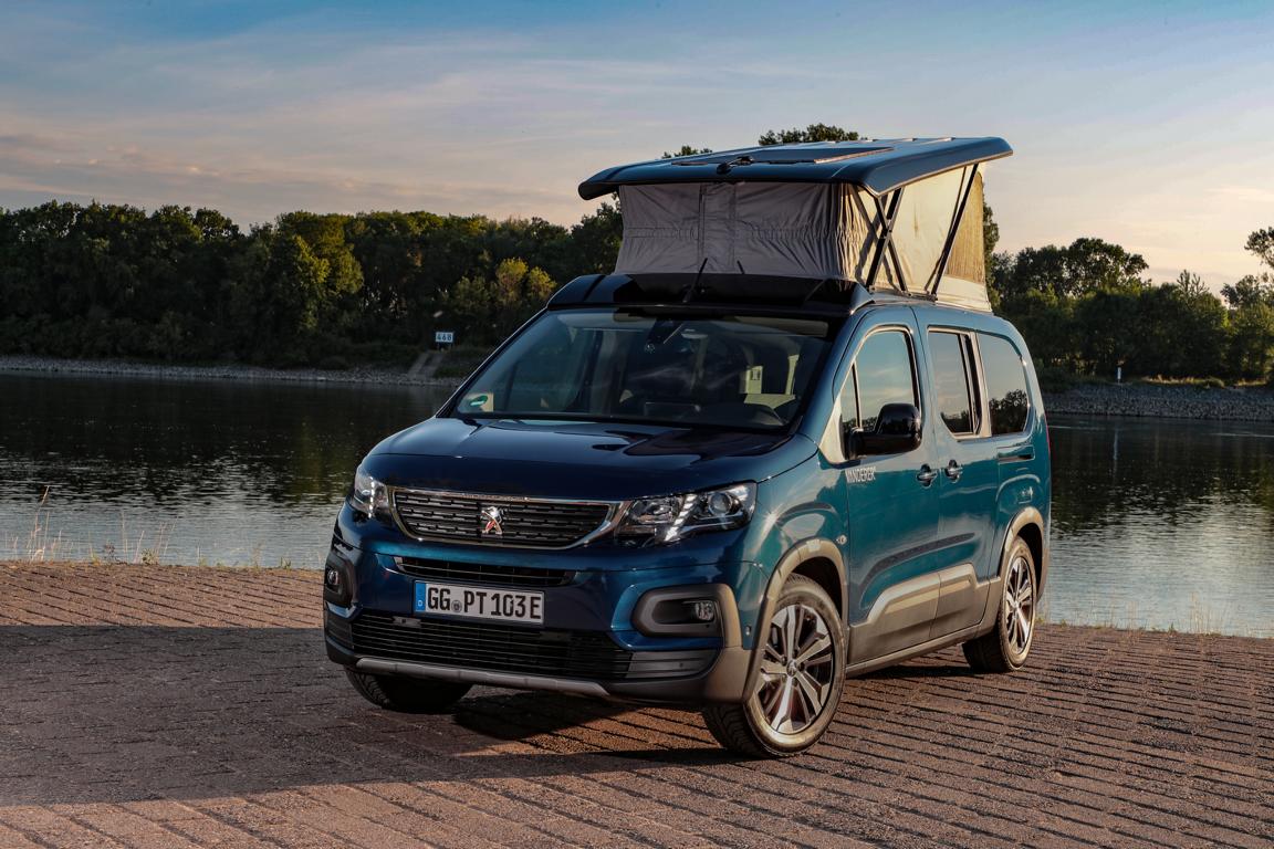 Peugeot e-Rifter VANDERER: Für Städtetrips &#038; Camping-Ausflüge