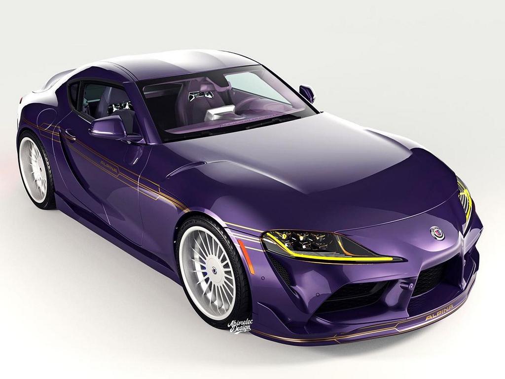 Toyota GR Supra A90 Alpina Coupe S Tuning 2022 6