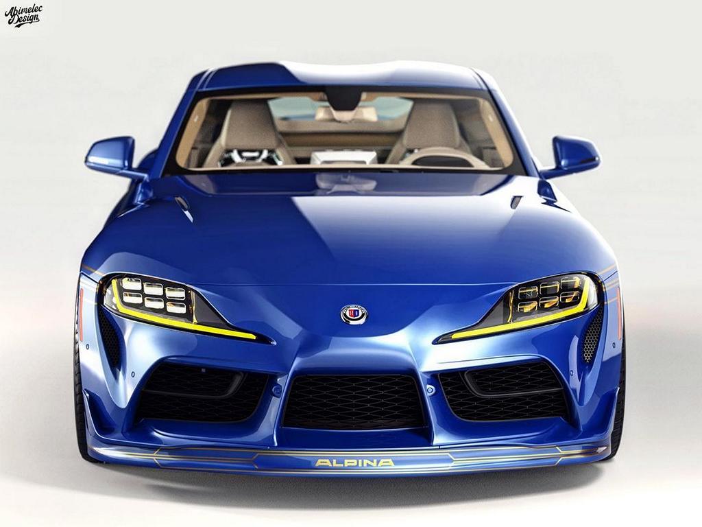Toyota GR Supra A90 Alpina Coupe S Tuning 2022 9