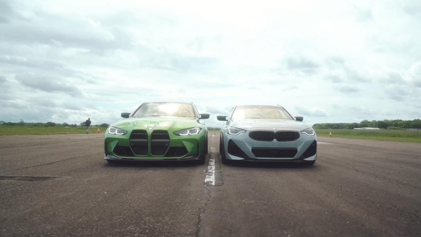 Tuning BMW M240i G42 Vs. BMW M3 Competition G80 1