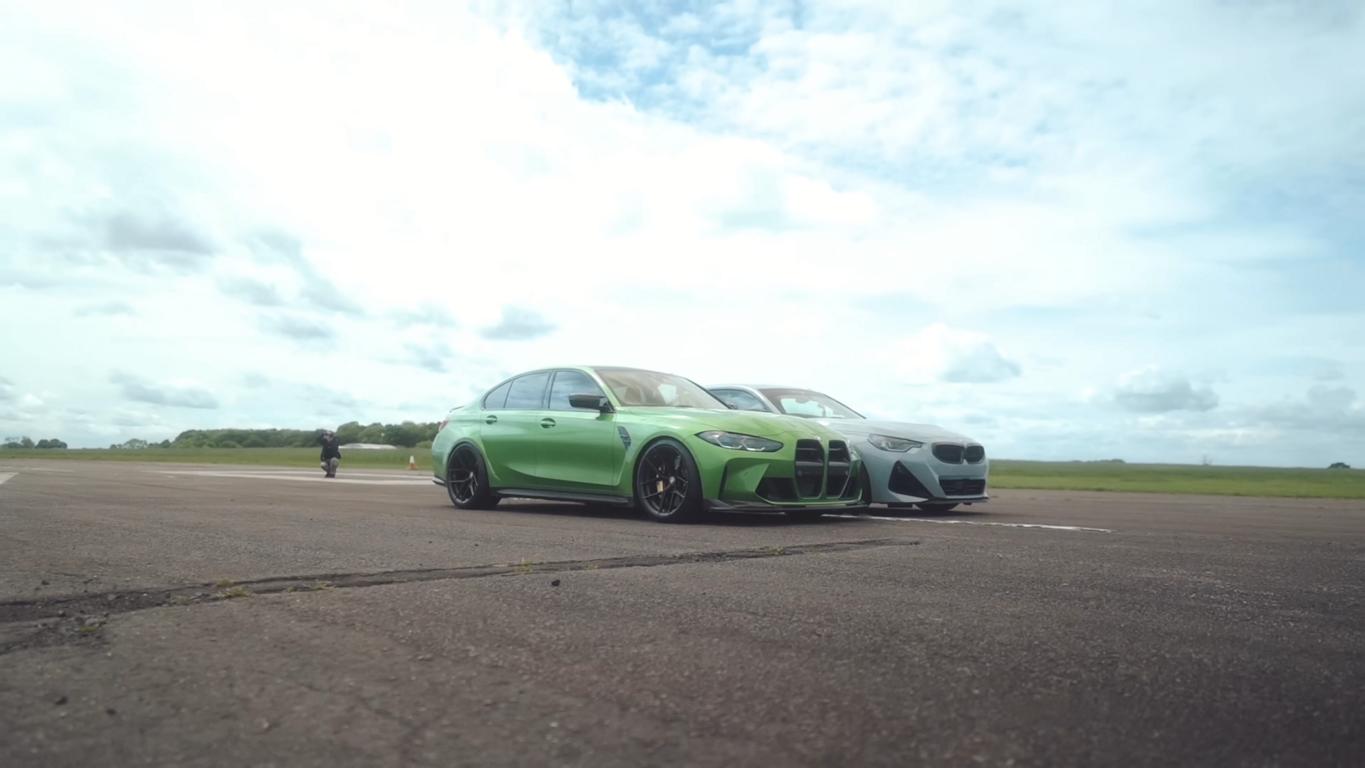 Tuning BMW M240i G42 Vs. BMW M3 Competition G80 2