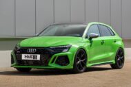 The green hornet: H&#038;R Sportfedern für den Audi RS3