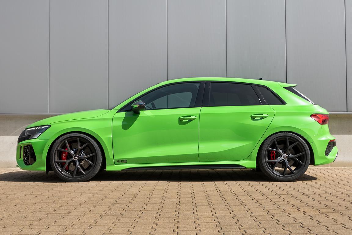 Audi RS3 Sportback Sportfedern Seite