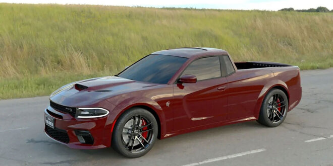 Dodge Charger Ute transformed into a sports pickup!