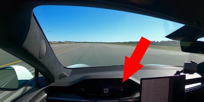 Video: Ingenext lässt Tesla Model S Plaid 350 km/h fahren!