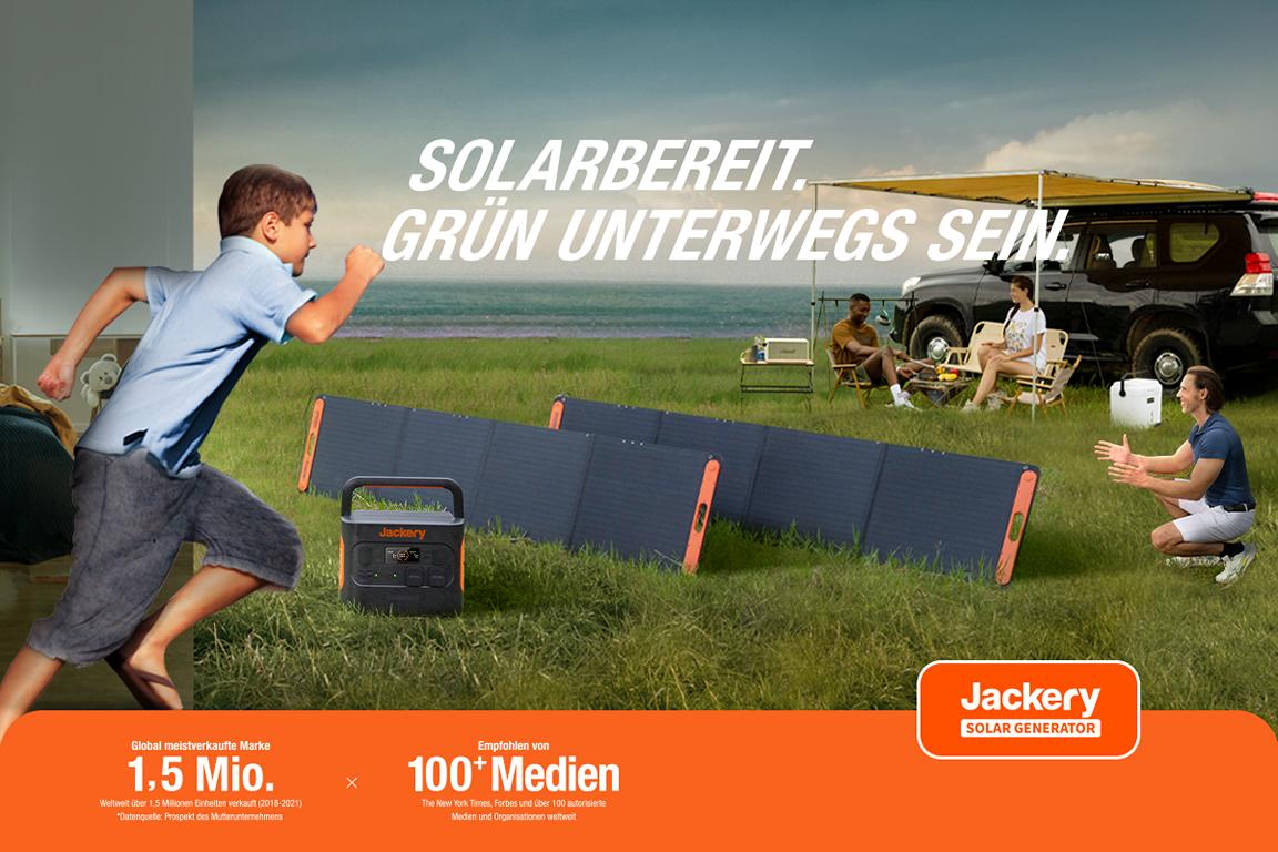 Jackery Sommerkampagne Sommer. Solar. So Gehts 4