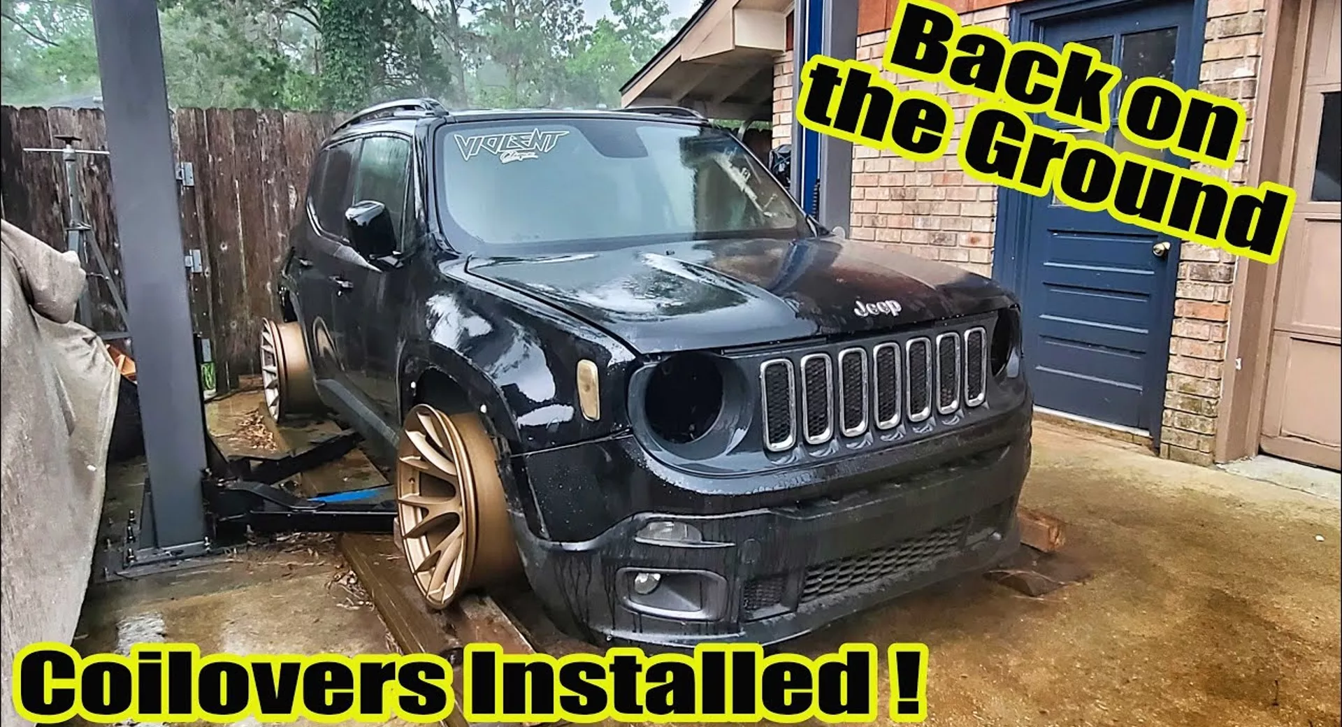 Video: Jeep Renegade Widebody with V8 HEMI drive!