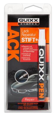 QUIXX Lack Reparatur Stift Produkt Eingepackt 190x398
