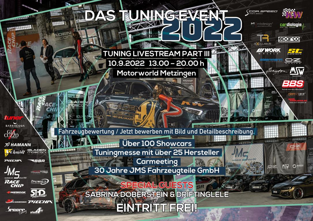 Tuning Livestream Motorworld Metzingen International Event 2021