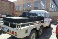 White Rhino 6×6 Land Rover Defender Pickup Restomod