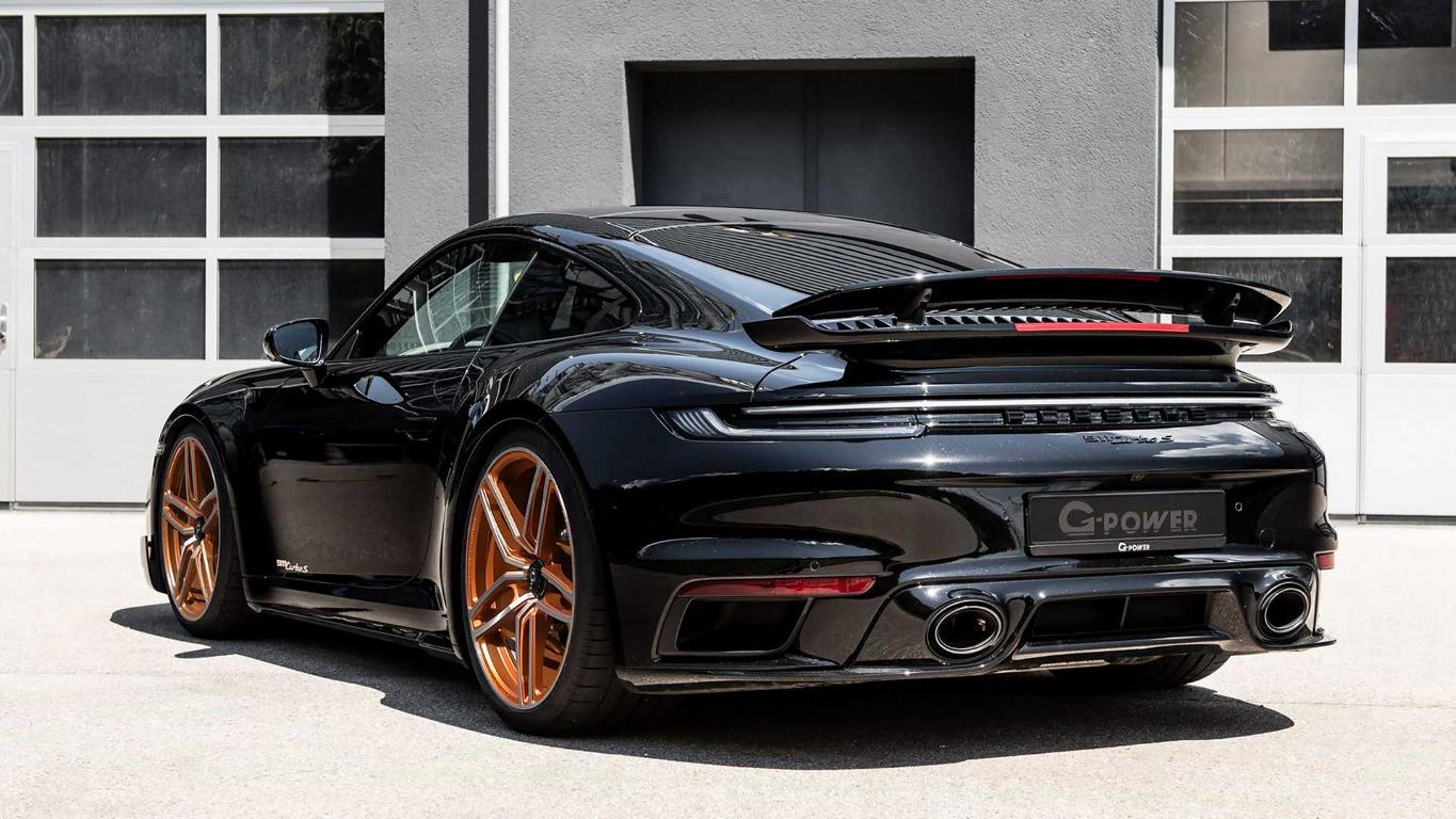 Porsche 911 Turbo S (992) with up to 800 hp by G-Power!