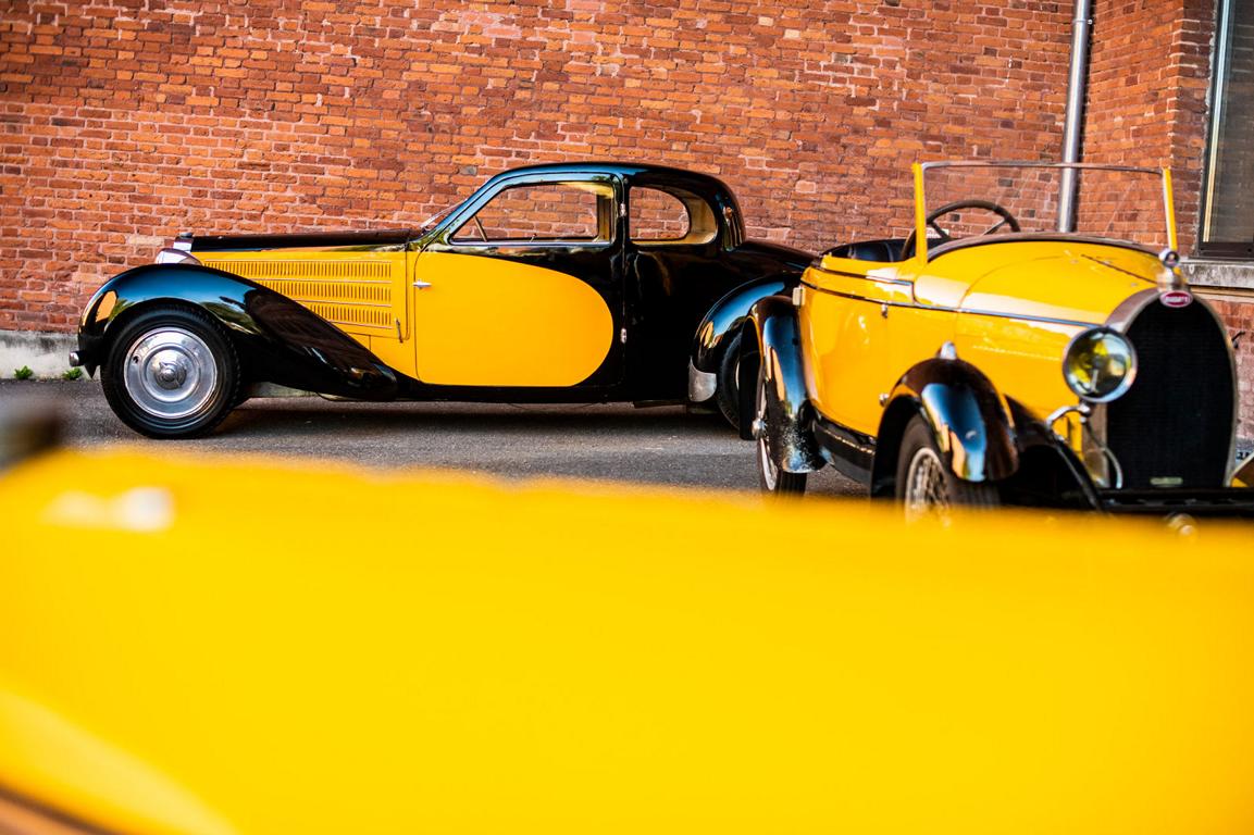 Schwarz Und Gelb Kombination Bugatti 7