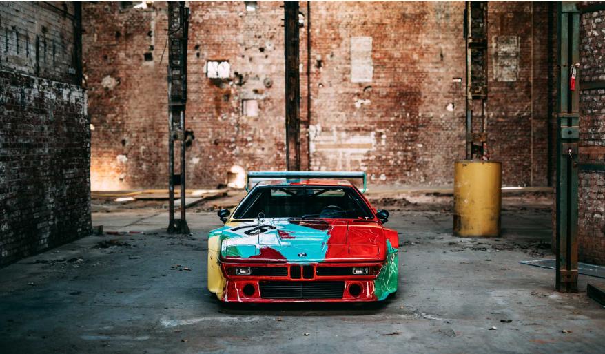 BMW Art Car M1 Andy Warhol