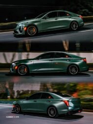 Cadillac CT4 28T Stance Tuning HRE Rims 7 190x253