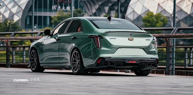 Cadillac CT4 28T Stance Tuning HRE Felgen 9 1 E1663563160683