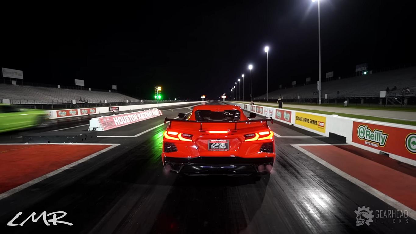 Video: Die weltweit schnellste Corvette C8 macht Wheelies!