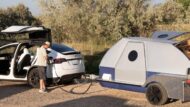 Teardrop Camper Trailer “The Boulder” for Electric Vehicles!