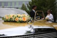 Mercedes W116 Hochzeitsauto 190x127