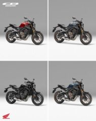 Actualización visual para Honda CB650R y CBR650R (2023)