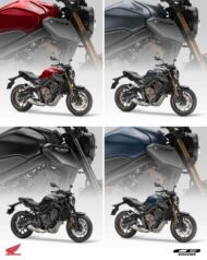 Actualización visual para Honda CB650R y CBR650R (2023)
