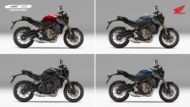 Mise à jour visuelle pour Honda CB650R & CBR650R (2023)