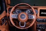 Luksus w samochodzie terenowym: wnętrze Vilner w Jeepie Wranglerze!