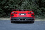 Corvette C8 with four-pipe exhaust system from NAP!